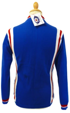 Hi-Wheel - Madcap Retro Mod Cycling Top (Blue L/S)