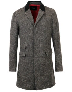 The Regent Mod Donegal Top Coat (N) -Trendify Shop Madcap England The Regent Grey 68663.1661273688