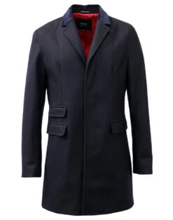 The Regent Mod Donegal Top Coat (N) -Trendify Shop Madcap England The Regent Navy 69512.1661273717