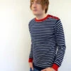 'Breton' MADCAP Mens Retro Mod Stripe Jumper (N) -Trendify Shop Madcap England Breton Jumper N4 06742.1666958122