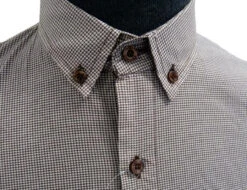 'Hound-Dog' Mens Mod Puppytooth Shirt By MADCAP C