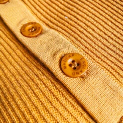 Caine Ribbed Grandad Top (Rust) -Trendify Shop caine8 78025.1661264075