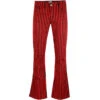 'Duke' - Retro 60s/70s Striped Flares By MADCAP RB -Trendify Shop duke red black 01 63670.1666957906