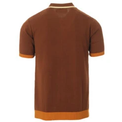 Shockwave Mod Stripe Knit Polo (DC) 26 Shockwave Mod Stripe Knit Polo (DC) -Trendify Shop maadcap england shockwave knitted polo sorrel brown 1 46868.1661261979