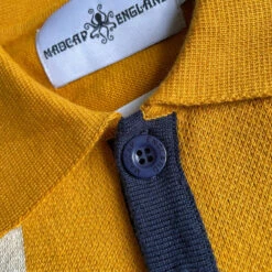 Comet Retro 60s Mod Polo Shirt (S) -Trendify Shop madcap england comet polo gold2 18268.1661261166