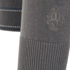 Crawdaddy Micro Dash LS Polo BLACK -Trendify Shop madcap england crawdaddy long sleeve polo cardigan steel grey 2 37601.1661262448