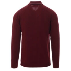Crawdaddy Micro Dash LS Polo BLACK -Trendify Shop madcap england crawdaddy long sleeve polo zinfandel 1 10341.1661262432