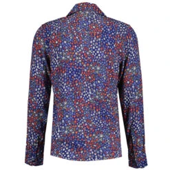 Rock-a-Hula Retro Rayon Ditsy Floral LS Revere Collar Shirt -Trendify Shop madcap england long sleeve floral rayon shirt blue 1 97485.1698858528