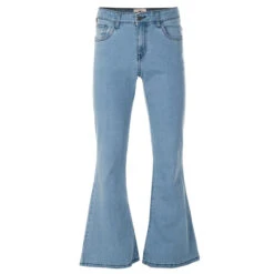 Rock 70s Blue Stitch Flares (SW) 11 Rock 70s Blue Stitch Flares (SW) -Trendify Shop madcap england rock flares bleachwash blue stitch 3 06412.1661261083