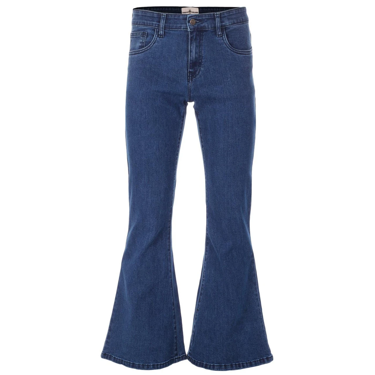Rock 70s Blue Stitch Flares (SW) 7 Rock 70s Blue Stitch Flares (SW) - Image 5
