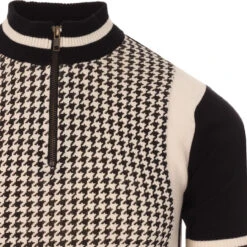 Roue Mod Dogtooth Cycling Top ECRU -Trendify Shop madcap england roue dogtooth cycling top 3 83427.1661264777