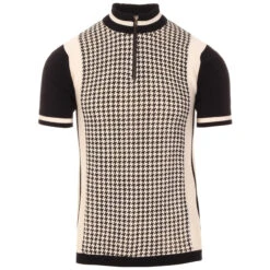 Roue Mod Dogtooth Cycling Top ECRU -Trendify Shop madcap england roue dogtooth cycling top 4 73259.1661264776