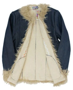 Walrus Retro 60s Denim Afghan Coat -Trendify Shop madcap walrus denim afghan coat 3 44187.1661271122