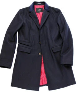 The Regent Mod Donegal Top Coat (N) -Trendify Shop madcap overcoat navy2 98104.1661273722