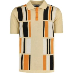Comet Retro 60s Mod Polo Shirt (S) -Trendify Shop madcapeng comet polo soybean front 21604.1676647915