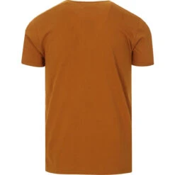 Rock N Roller Rainbow Retro 70s Tee -Trendify Shop madcapeng print panel tshirt brown back 61448.1661262526