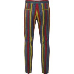Hendrix Stripe Retro Slim Trousers -Trendify Shop madfcap england hendrix stripe slim trousers 2 68087.1661263361