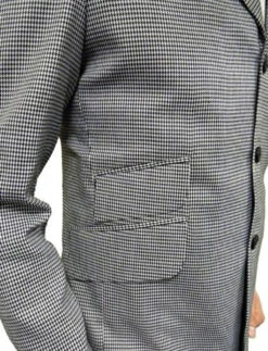 'Barrett' - Retro Mod Houndstooth Blazer By MADCAP -Trendify Shop Barratt Blazer Jacket Madcap England pocket 49870.1666958539