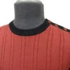 BECKETT Madcap Retro Mod Mens Cable Knit Jumper M -Trendify Shop Beckett Cable Knit Red cu3 49239.1666958553