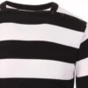 Jones 60s Mod Block Stripe Jumper R -Trendify Shop Jones jumper black white 02 32890.1661338398