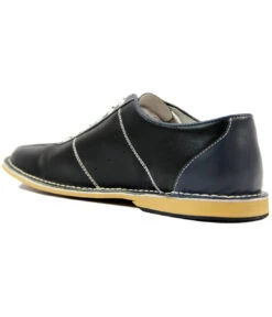 The Dude Mod Suede Bowling Shoes MS -Trendify Shop Madcap England All Up Shoes Black2 85105.1661273802