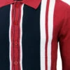 Donovan Retro Mod Polo Cardigan (N) -Trendify Shop Madcap England Donovan Polo Maroon2 35313.1661338374