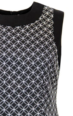 Hepburn Floral Op Art Mini Dress 9 Hepburn Floral Op Art Mini Dress -Trendify Shop Madcap England Hepburn Dress2 04987.1661271844