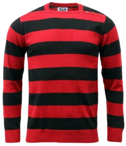 Jones 60s Mod Block Stripe Jumper W -Trendify Shop Madcap England Jones Jumper 02811.1661338410 1