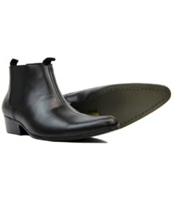 Lightfoot Mod Chelsea Boots (BrS) -Trendify Shop Madcap England Lightfoot Leather Black4 83680.1661338168 2