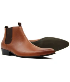 Lightfoot Mod Chelsea Boots (BL) -Trendify Shop Madcap England Lightfoot Leather Tan4 88401.1661338197