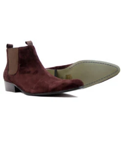 Lightfoot Mod Chelsea Boots (BrS) -Trendify Shop Madcap England Lightfoot Suede Brown7 09700.1661338183 2