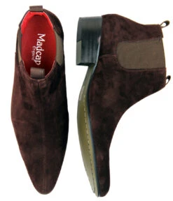 Lightfoot Mod Chelsea Boots (BrS) -Trendify Shop Madcap England Lightfoot Suede Brown8 02987.1661338181 2
