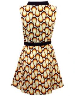 Minnie Retro Mod 60s Geo Mini Dress -Trendify Shop Madcap England Minnie Geo Dress4 40847.1661271765