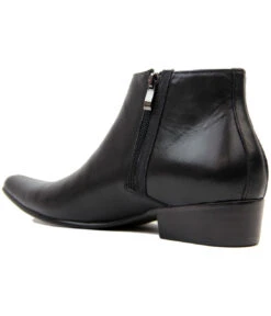 Thunderbolt MADCAP Chisel Toe Chelsea Boots (Br) -Trendify Shop Madcap England Thunderbolt Leather Black2 95433.1661274162