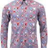 Trip Op Art Mod Big Collar Shirt -Trendify Shop Madcap England Trip Op Art WRB 90800.1661271737 2