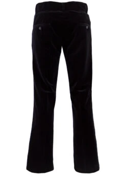 The Velvet Breed Retro Mod Velvet MADCAP Trousers -Trendify Shop Madcap England Velvet Breed Black31 54857.1666958016