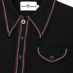 Crawdaddy Micro Dash LS Polo (Navy) -Trendify Shop Madcap crawdaddy LS knitted black31 30270.1661267042 2