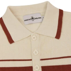 Aftershock 60s Mod Stripe Knit Polo