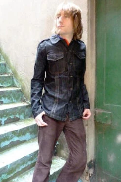 'DENIM LENNON' Madcap Mens Mod Retro Indie Jacket -Trendify Shop Madcap Denim Lennon Jacket5002 52628.1666958361