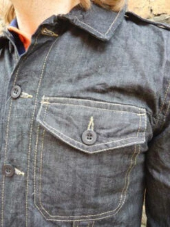 'DENIM LENNON' Madcap Mens Mod Retro Indie Jacket -Trendify Shop Madcap Denim Lennon Jacket6 90563.1666958372