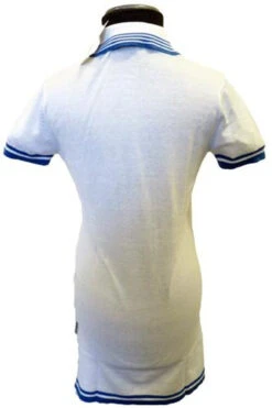 'Franklin' MADCAP Womens Retro Mod Polo Dress (W) -Trendify Shop Madcap Franklin Polo Dress White1 29993.1666958422