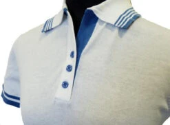 'Franklin' MADCAP Womens Retro Mod Polo Dress (W) -Trendify Shop Madcap Franklin Polo Dress White2 00372.1666958423