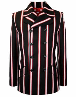 Howl Retro Mod DB Boating Blazer -Trendify Shop Madcap Howl Black Blazer 67147.1661272654 1