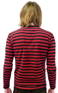 King Bee MADCAP Retro Mod Stripe Atom Neck Tee C -Trendify Shop Madcap King Bee Top C3 82590.1666957213