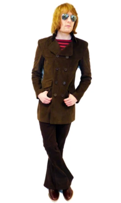 King Bee MADCAP Retro Mod Stripe Atom Neck Tee C -Trendify Shop Madcap King Bee Top C7 63783.1666957221