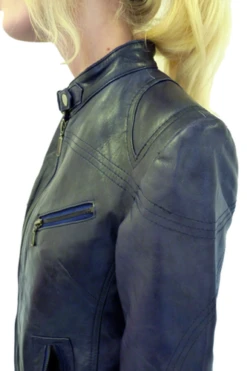 Marianne Retro Indie Leather Jacket By MADCAP (N) -Trendify Shop Madcap Marianne Leather Jacket N3 55808.1666957669