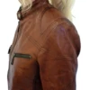 Marianne Retro Indie Leather Jacket By MADCAP (T) -Trendify Shop Madcap Marianne Leather Jacket T3 35739.1666957638