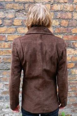 The Rare Breed - MADCAP Mens Retro Mod Jacket (DB) -Trendify Shop Madcap Rare Breed Jacket Brown Cord1 52729.1666958232