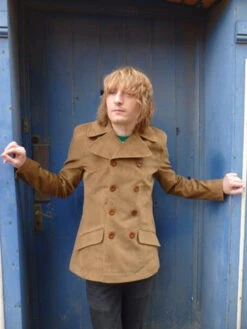 The Rare Breed - MADCAP Mens Retro Mod Jacket (C) -Trendify Shop Madcap Rare Breed Jacket Tan Cord5 27150.1666958202
