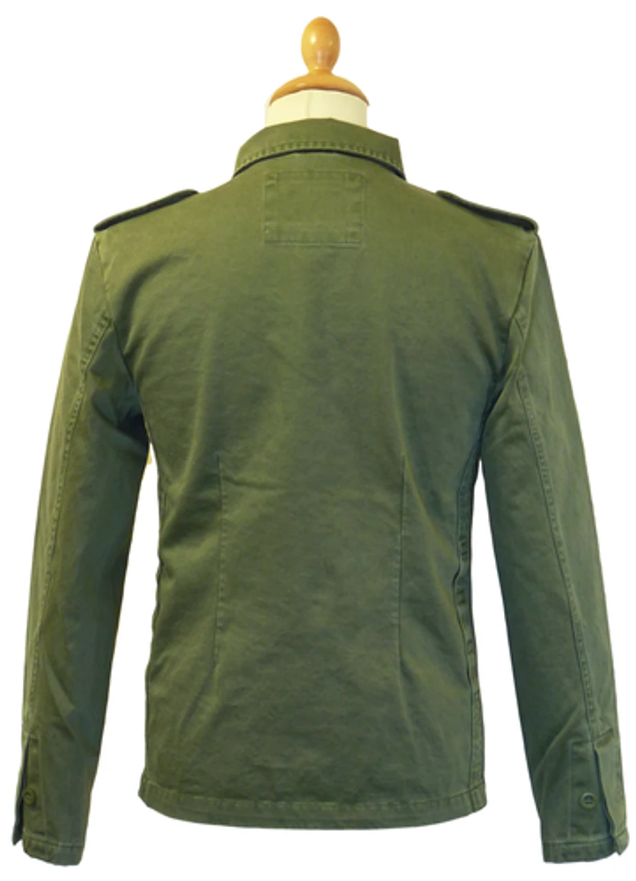 Vintage Lennon - MADCAP Retro Mod Military Jacket - Image 2